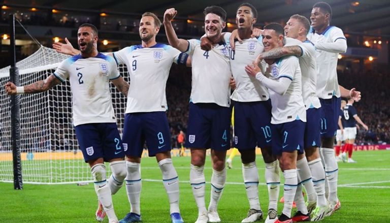 منتخب إنجلترا هاري كين وتوماس توخيل