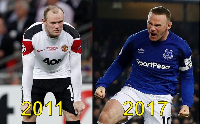 واين روني المصري محمد صلاح