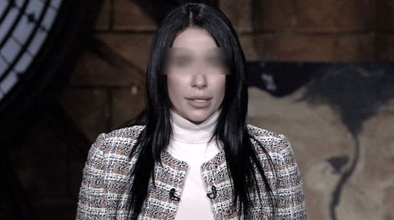 المذيعة المتهمة