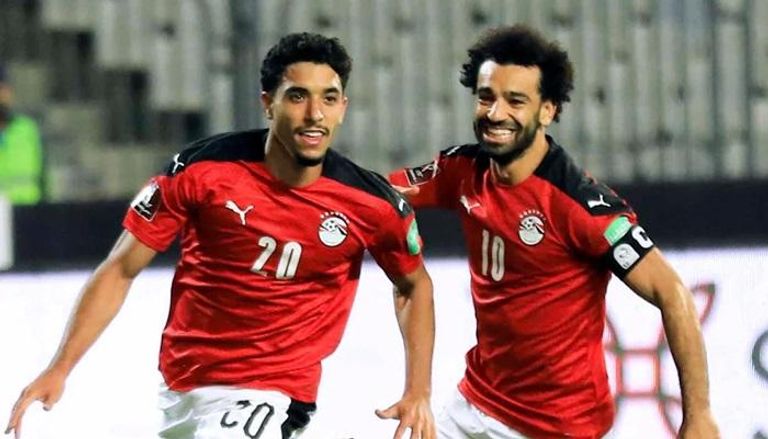 عمر مرموش ومحمد صلاح في منتخب مصر