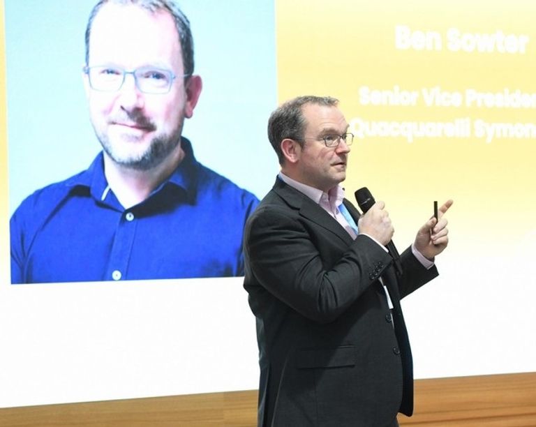 بن سوتر، نائب رئيس شركة QS Quacquarelli Symonds COP29 - أرشيفية