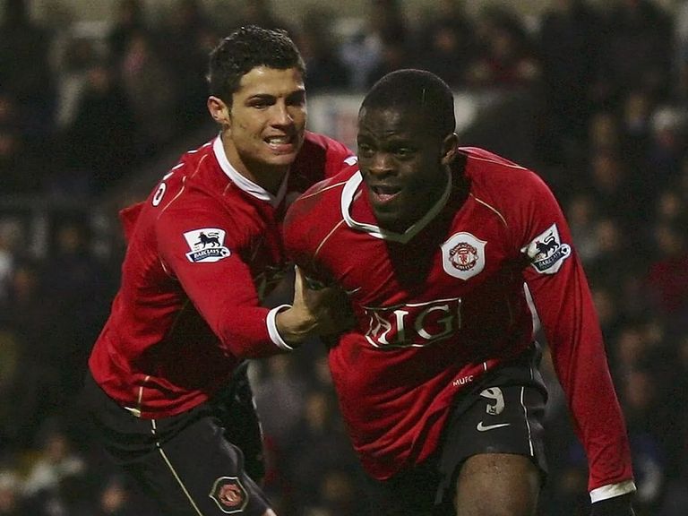 كريستيانو رونالدو بقميص مانشستر يونايتد