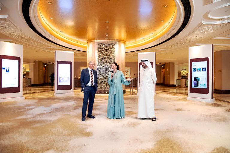 زيارة بيل غيتس لدولة الإمارات