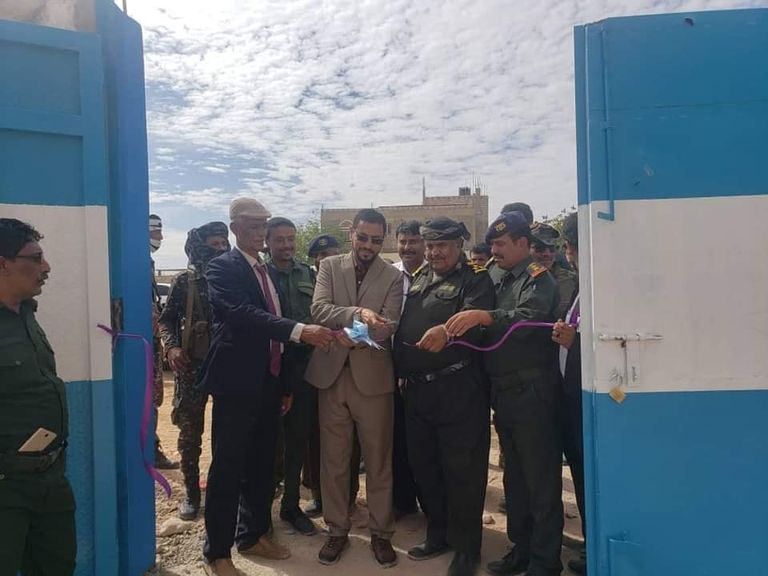 افتتاح مشروعات جديدة في شبوة اليمنية