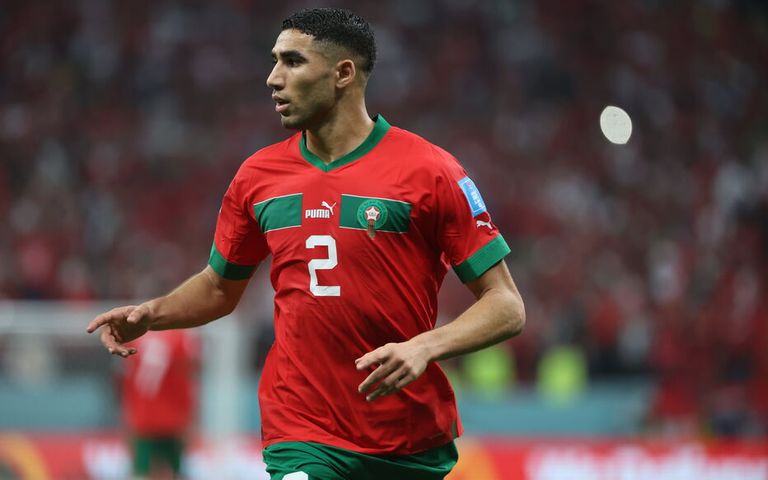 أشرف حكيمي محمد التيمومي أسطورة المغرب