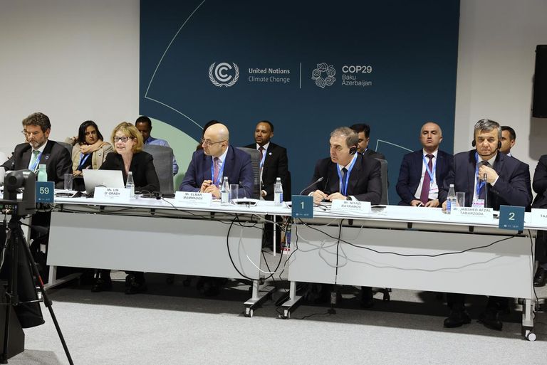 جلسة إعلان باكو بشأن منتدى المدن الذكية مناخياً جلسة إعلان باكو بشأن منتدى المدن الذكية مناخياً