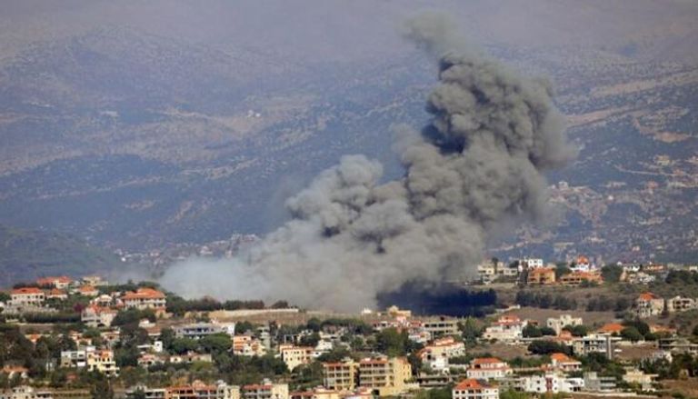 قصف بلدة الخيام في جنوب لبنان