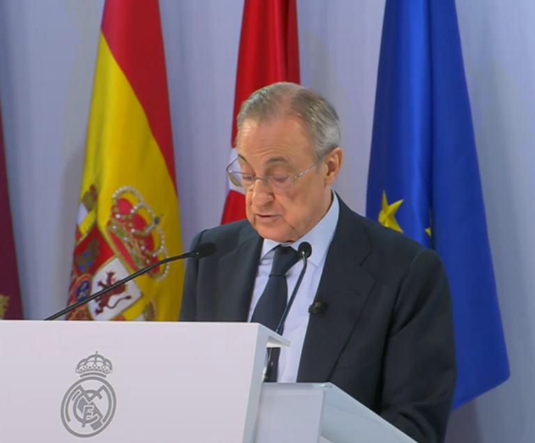 فلورنتينو بيريز رئيس ريال مدريد