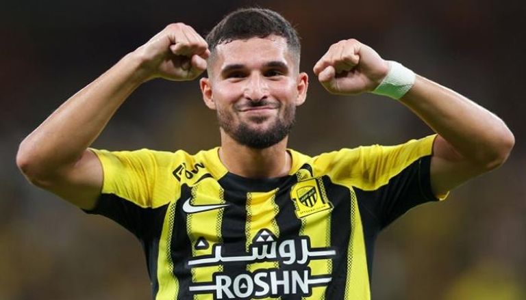 حسام عوار لاعب اتحاد جدة السعودي