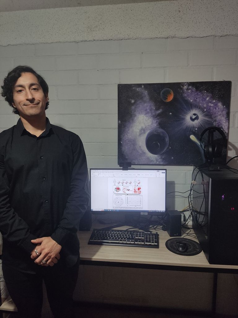 الباحث الكبير براوليو فالديبينييتو-ماتورانا، المتخصص في البيولوجيا الجزيئية، من مركز الجينوم المتقدم في تشيلي.