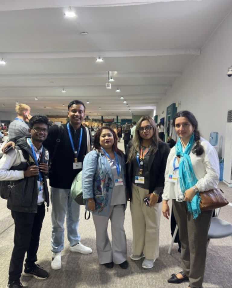 المشاركون في إطلاق المنصة COP29 - أرشيفية