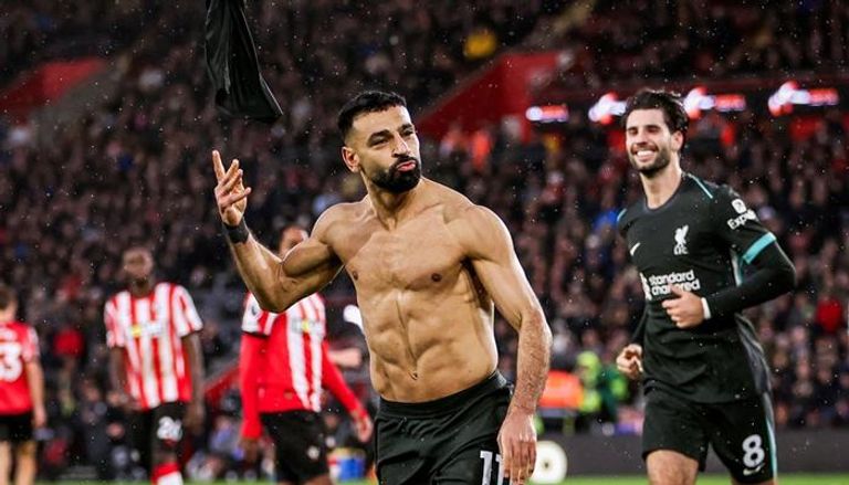 المصري محمد صلاح هداف ليفربول