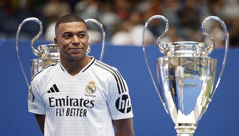 كيليان مبابي نجم ريال مدريد