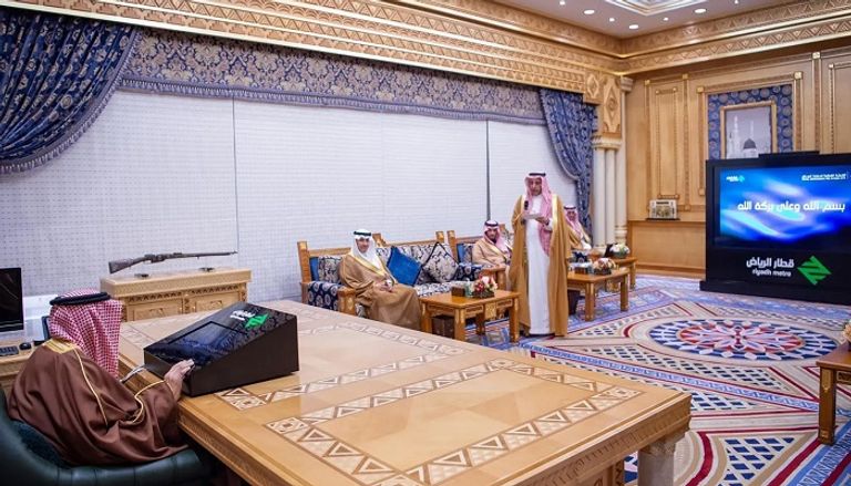 افتتاح مشروع قطار الرياض