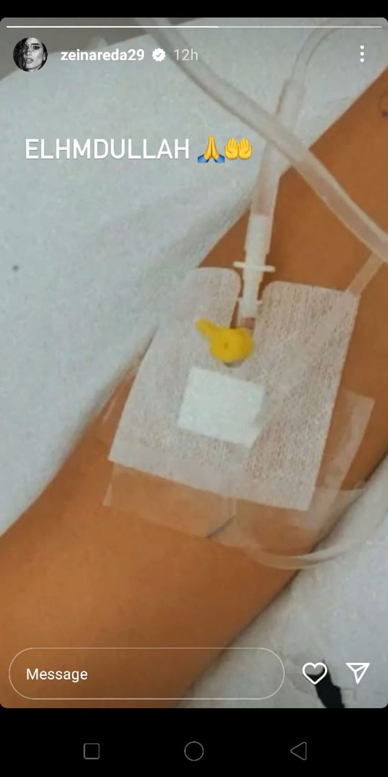 الفنانة زينة