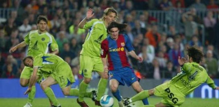 ليونيل ميسي أندريس إنييستا