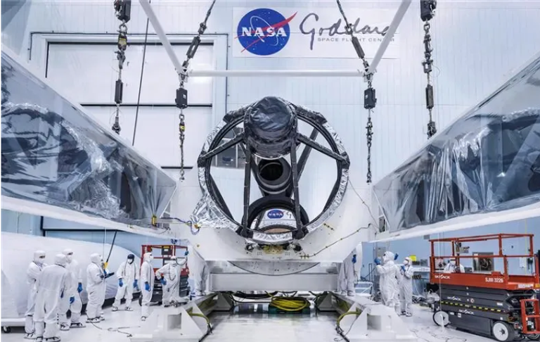 سطح المرآة الأساسية للتلسكوب «نانسي غريس رومان»