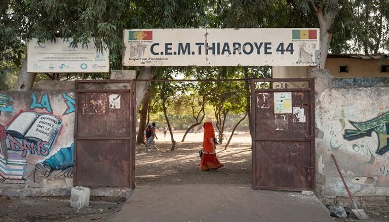 مدخل مقبرة تياروي العسكرية في السنغال مقبرة تياروي العسكرية في السنغال