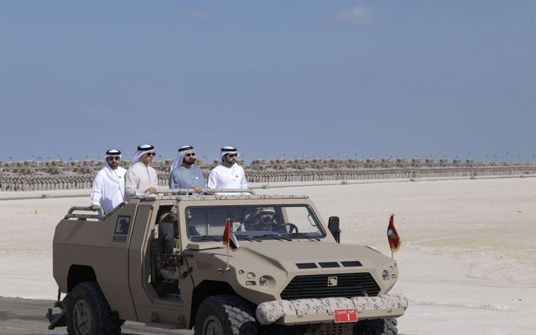 الشيخ محمد بن راشد آل مكتوم يشهد الاحتفال