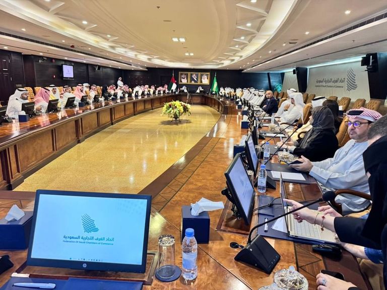 الشيخ محمد بن زايد آل نهيان وولي العهد السعودي