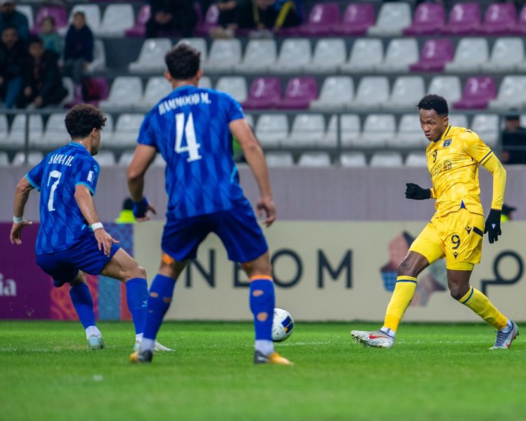 من مباراة التعاون ضد القوة الجوية في دوري أبطال آسيا 2