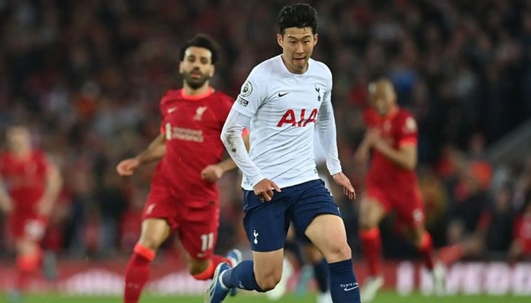 محمد صلاح وهيونغ سون مين مانشستر يونايتد