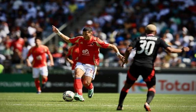 جانب من مباراة أورلاندو بيراتس في دوري أبطال أفريقيا