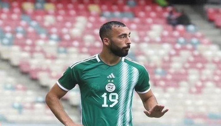 حمد عبدلي نجم منتخب الجزائر