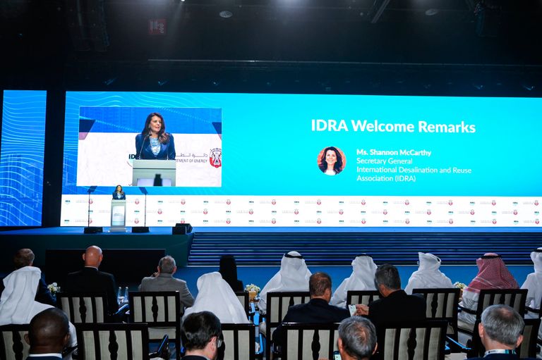 المؤتمر العالمي لتحلية المياه 2024 في أبوظبي