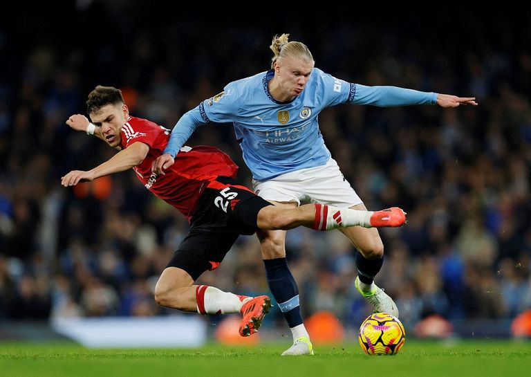 مباراة مانشستر سيتي ومانشستر يونايتد مانشستر يونايتد يفوز على مانشستر سيتي