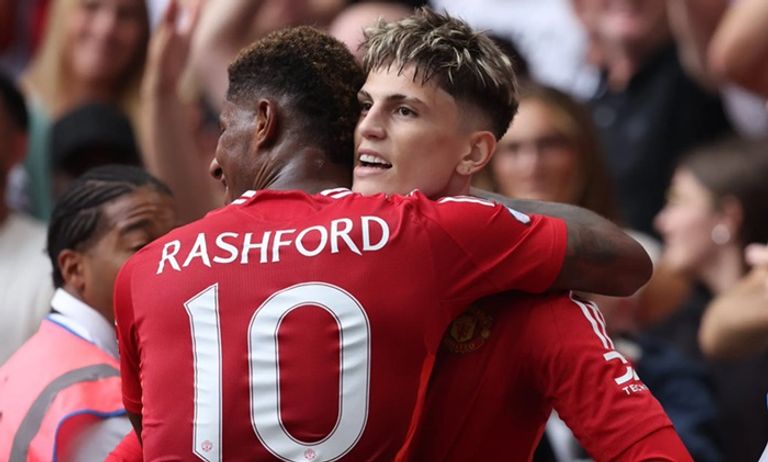 أليخاندرو غارناتشو وماركوس راشفورد