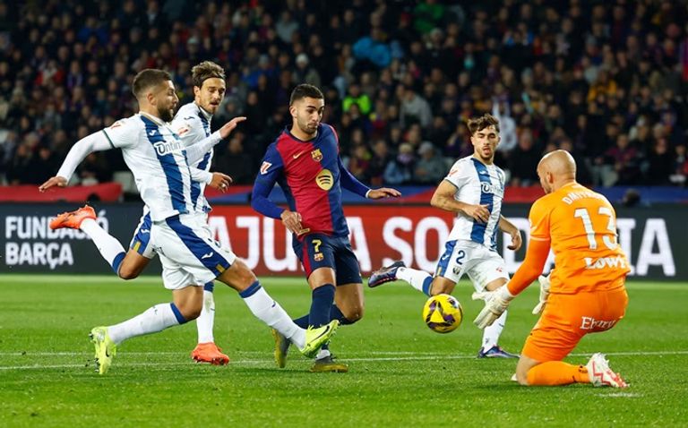 برشلونة وليغانيس ريال مدريد وبرشلونة