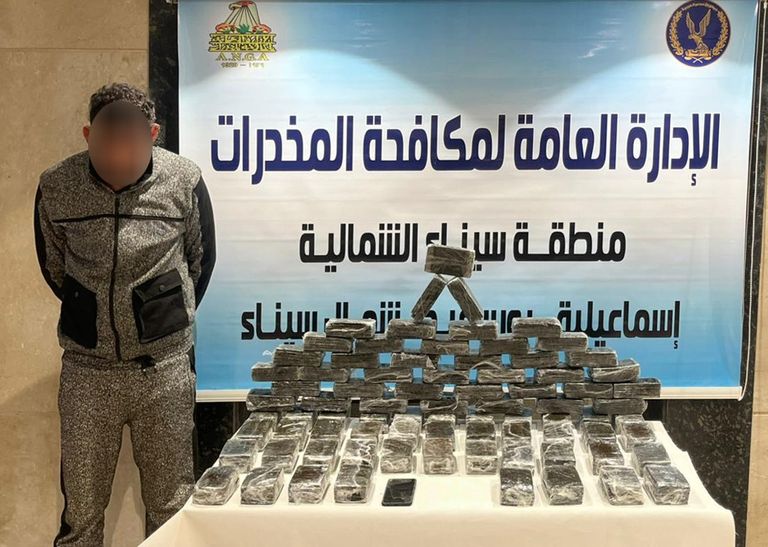 ضبط تجار للمخدرات والأسلحة بمصر