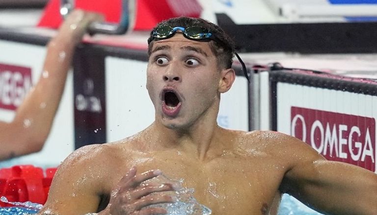 أحمد الجوادي لاعب التايكوندو فراس القطوسي