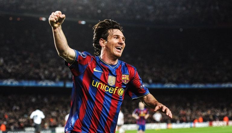 ليونيل ميسي جمال موسيالا نجم بايرن ميونخ