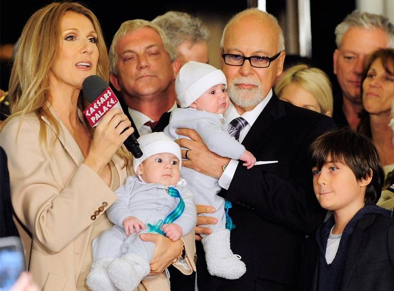 سيلين ديون وزوجها رينيه أنجيليل