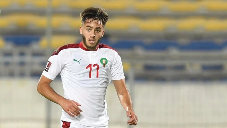 اللاعب المغربي أنس صلاح الدين