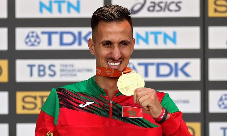 سفيان البقالي العداء المغربي سفيان البقالي