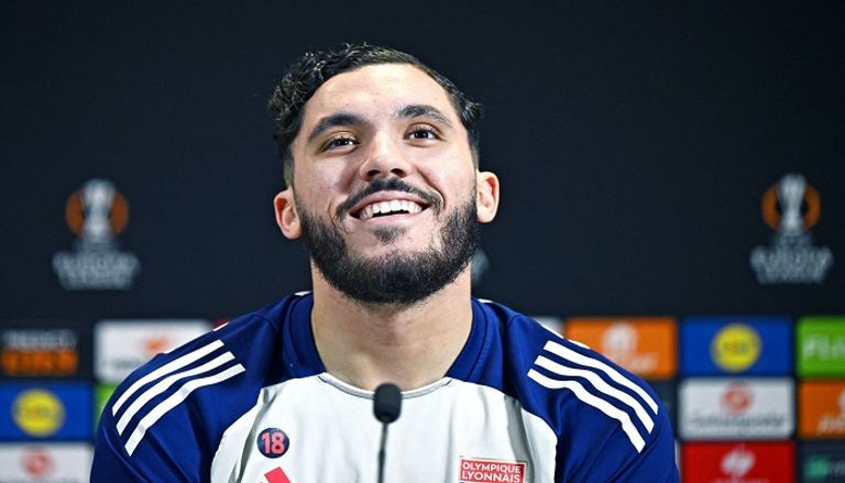 ريان شرقي ريان شرقي لاعب أولمبيك ليون الفرنسي