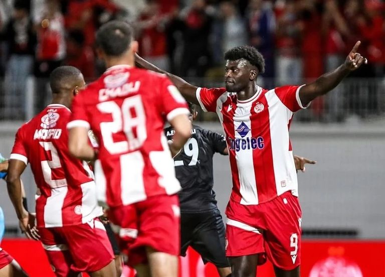 مباي نيانغ يوسف بلعمري، نجم الرجاء ومنتخب المغرب