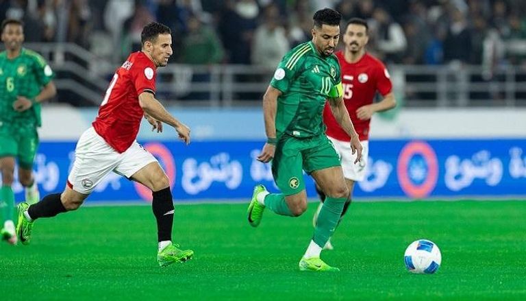 مباراة المنتخب السعودي ضد اليمن في خليجي 26