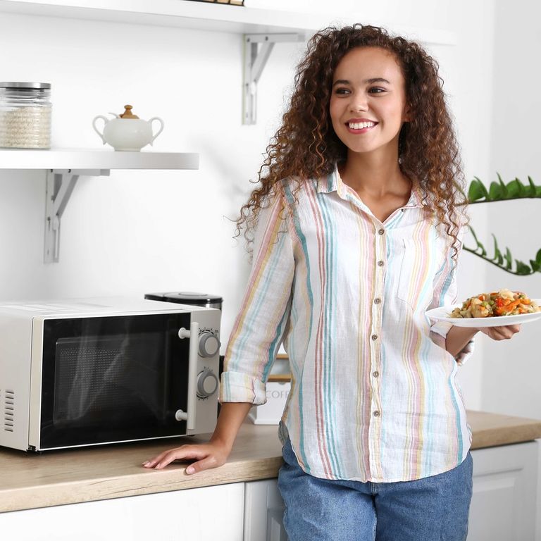 ميكروبات داخل الميكروويف