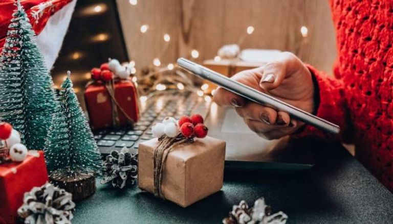 احتفال بسيط في الكريسماس