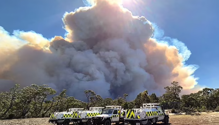 الحرائق في غابات فيكتوريا