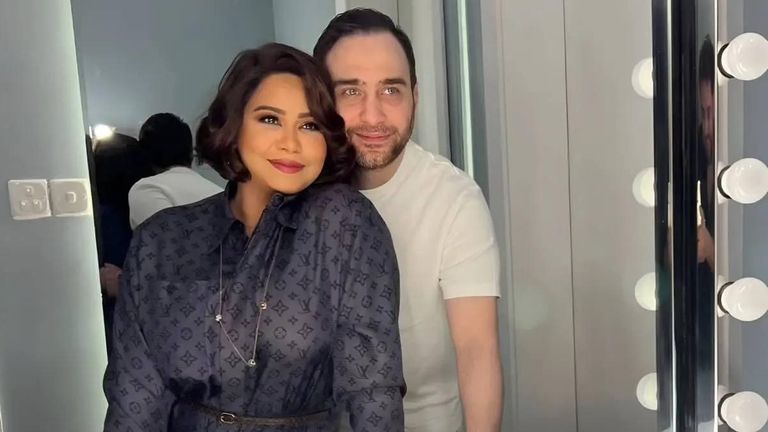 شيرين عبدالوهاب وحسام حبيب