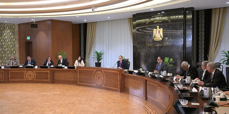 جانب من لقاء رئيس مجلس الوزراء المصري مع المستثمرين