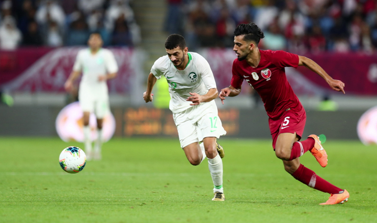 قطر والسعودية منتخب قطر