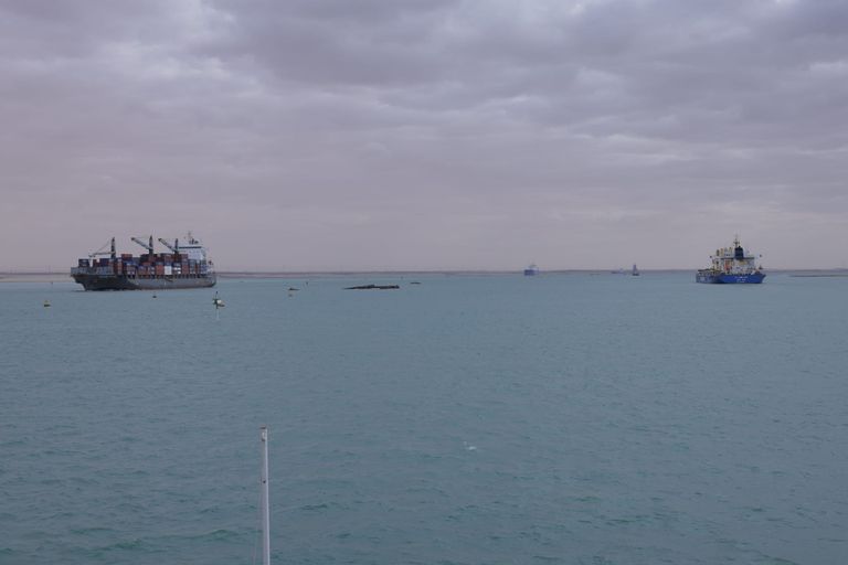 نجاح التشغيل التجريبي لمشروع ازدواج قناة السويس