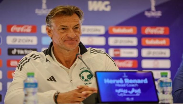 هيرفي رينارد مدرب المنتخب السعودي 