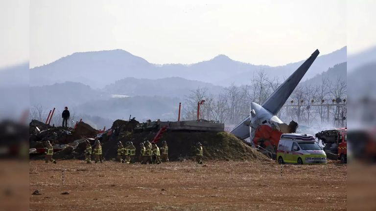 الطائرة الكورية الجنوبية المنكوبة